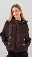 Купить Куртка для девочки 9226 140 см Коричневый Артикул: 2000999430596 Миниатюра фотографии № 1