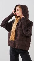 Купить Куртка для девочки 9226 140 см Коричневый Артикул: 2000999430596 Миниатюра фотографии № 3