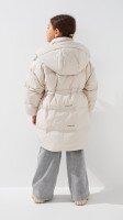 Куртка для девочки Dinomin A-16 116 см Молочный  Фото №2