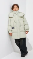 Купить Куртка для девочки Dinomin A-25 122 см Мятный Артикул: 2000999150319 Миниатюра фотографии № 2