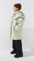 Купить Куртка для девочки Dinomin A-25 122 см Мятный Артикул: 2000999150319 Миниатюра фотографии № 4