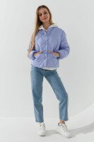 Куртка для дівчинки LAWA GBC02333 122 см Блакитний  Фото №0