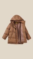 Купити Куртка для дівчинки LAWA GBC02354 134 см Коричневий Артикул: 2888000021748 Фото мініатюра № 12