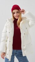 Купить Куртка для девочки LAWA GBC02354 134 см Молочный Артикул: 2888000021687 Миниатюра фотографии № 3
