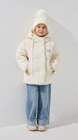 Купить Куртка для девочки Snowgenius H28-041 92 см Молочный Артикул: 2000999146299 Миниатюра фотографии № 2