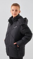 Купить Куртка для мальчика Dinomin 8604-1 146 см Черный Артикул: 2000999144523 Миниатюра фотографии № 3