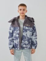 Купити Куртка для хлопчика Dinomin WNQ03 140 см Сірий Артикул: 2000999502743 Фото мініатюра № 3
