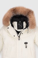 Куртка для девочек Feiying J-05 116 см Молочный (2000989629795W)  Фото №15