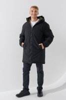 Куртка двухсторонняя однотонная мужская 9906 S Хаки с черным (2000990543622W)