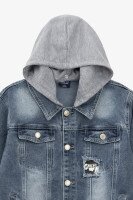 Куртка джинсова для хлопчика Неслухнянки 9068 104 см Блакитний  Фото №6