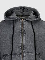 Куртка джинсовая женская Zeo Basic 3640 S Светло-серый (2000990405999D)  Фото №7
