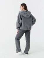 Куртка джинсовая женская Zeo Basic 3640 S Светло-серый (2000990405999D)  Фото №4