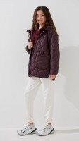 Купить Куртка короткая для девочки LAWA GBC02363 134 см Коричнево-сливовый Артикул: 2000999514265 Миниатюра фотографии № 4
