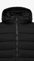 Куртка однотонная мужская  666-11A/6018 4XL Черный  Фото №0
