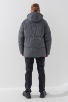Куртка однотонная мужская 8088 3XL Серый (2000990694744W)  Фото №3