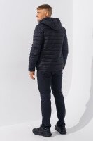 Куртка однотонная мужская 901 3XL Черный (2000990766021D)  Фото №3