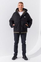 Куртка однотонная мужская 9902 2XL Черный (2000990543448W)  Фото №0
