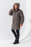 Куртка однотонна чоловіча 9903 S Хакі (2000990544377W)  Фото №2