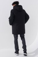 Куртка однотонна чоловіча 9908 S Чорний (2000990543684W)  Фото №4
