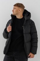 Куртка однотонная мужская LAWA MBC02347 S Черный  Фото №0