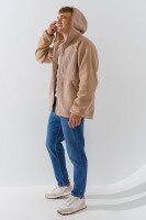Куртка однотонная мужская LAWA MTC02304 XL Бежевый  Фото №3