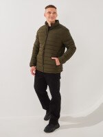 Купить Куртка однотонная мужская GENUA G01210-0004 S Хаки Артикул: 2000999395154 Миниатюра фотографии № 2