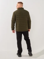 Купить Куртка однотонная мужская GENUA G01210-0004 L Хаки Артикул: 2000999395185 Миниатюра фотографии № 4