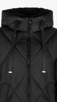 Куртка однотонная женская On me 81013 3XL Черный  Фото №0