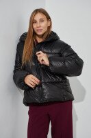 Куртка однотонная женская LAWA WBC02419 XS Черный  Фото №2