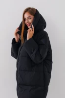 Куртка однотонная женская Towmy 3262 L Черный (2000990654212W)  Фото №3