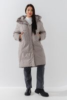 Куртка однотонная женская Towmy 9350 52 Серый  Фото №0