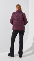Купить Куртка однотонная женская  412 42 Бордовый Артикул: 2000999267642 Миниатюра фотографии № 6