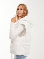Купити Куртка однотонна жіноча GENUA 5232 XS Білий Артикул: 2000999415722 Фото мініатюра № 3