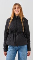 Купить Куртка однотонная женская GENUA G01116-0004 2XL Черный Артикул: 2000999415838 Миниатюра фотографии № 1