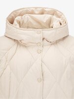 Купити Куртка однотонна жіноча GENUA G01116-0006 2XL Бежевий Артикул: 2000999417207 Фото мініатюра № 2