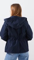 Купить Куртка однотонная женская GENUA G01116-0009 S Темно-синий Артикул: 2000999416163 Миниатюра фотографии № 6