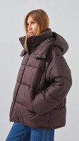 Купить Куртка однотонная женская LAWA WBC02422 XL/2XL Коричневый Артикул: 2888000014474 Миниатюра фотографии № 4