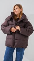 Купить Куртка однотонная женская LAWA WBC02422 XL/2XL Коричневый Артикул: 2888000014474 Миниатюра фотографии № 1