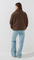 Купить Куртка однотонная женская LAWA WBC02477 XS Коричневый Артикул: 2000999500510 Миниатюра фотографии № 5