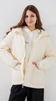 Купить Куртка однотонная женская LAWA WBC02487 S Молочный Артикул: 2000999466779 Миниатюра фотографии № 1