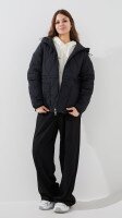 Купить Куртка однотонная женская LAWA WBC02487 M Черный Артикул: 2000999466694 Миниатюра фотографии № 2