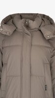 Куртка однотонная женская On me 2431-F341 S Кофейный  Фото №1