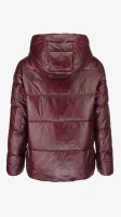 Купить Куртка однотонная женская On me M505 2XL Бордовый Артикул: 2000999155086 Миниатюра фотографии № 16