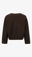 Купить Куртка замшевая однотонная женская GENUA G01103-0012 XL Коричневый Артикул: 2000999413384 Миниатюра фотографии № 10