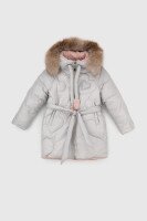Куртка зимняя для девочки J-09 98 см Серый (2000989630814W)  Фото №11