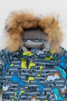 Куртка зимова для хлопчика Snowgenius H31-012 74 см Сірий (2000989628194W)  Фото №1