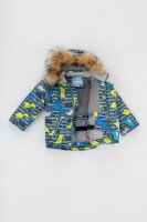 Куртка зимова для хлопчика Snowgenius H31-012 74 см Сірий (2000989628194W)  Фото №5