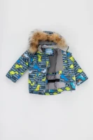 Куртка зимова для хлопчика Snowgenius H31-012 74 см Сірий (2000989628194W)  Фото №5