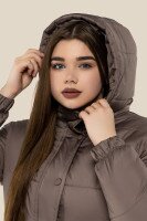 Куртка зимова жіноча LAWA WBC02362 XS Бежевий  Фото №3