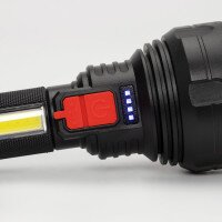 Фонарь светодиодный C56762 аккумуляторный 4 режима работы Разноцветный (2000990071804)  Фото №0